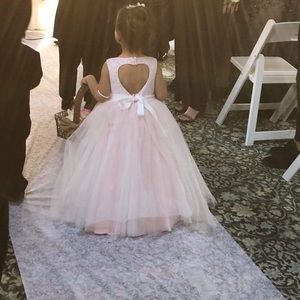 Beautiful David’s bridal flower girl dress